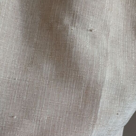 Alfred Dunner Women's Sz 8 Classic Fit Pant Cream/Almond Color W/ Elastic Back - Picture 7 of 8